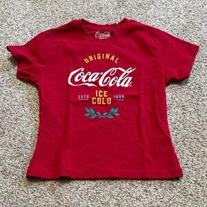 Coca Cola Original Red Crop Top